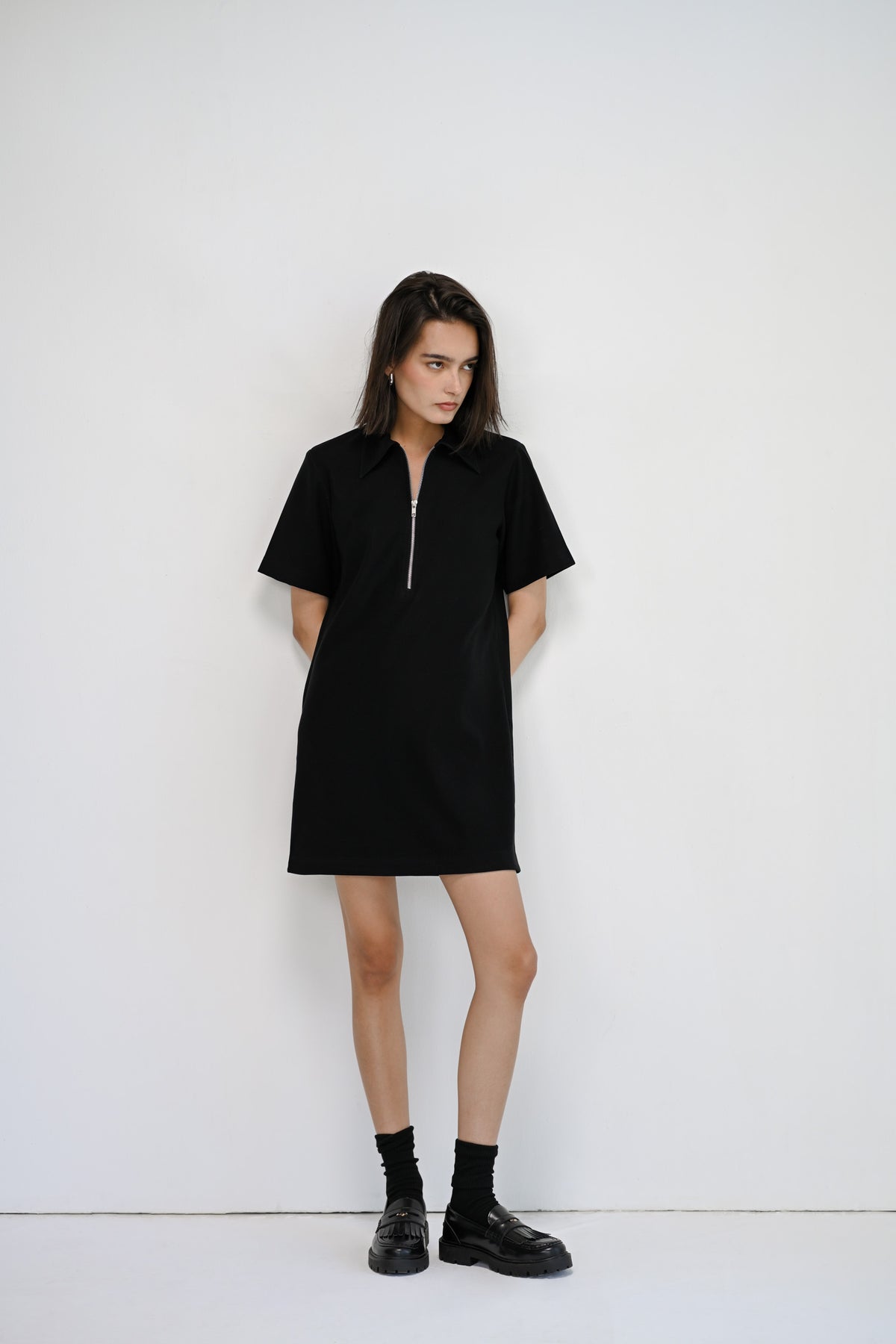 The Core Zip Dress