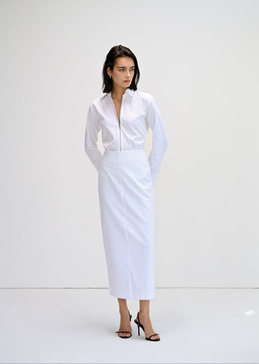 The Uniform Midi Skirt