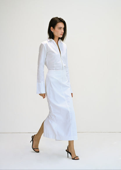 The Uniform Midi Skirt