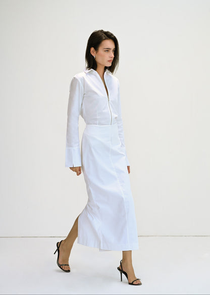 The Uniform Zip Shirt