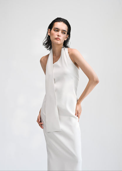 The Halo  Halter Scarf Dress