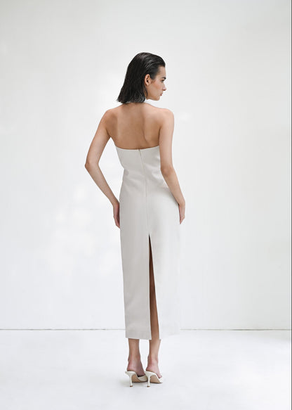 The Halo  Halter Scarf Dress