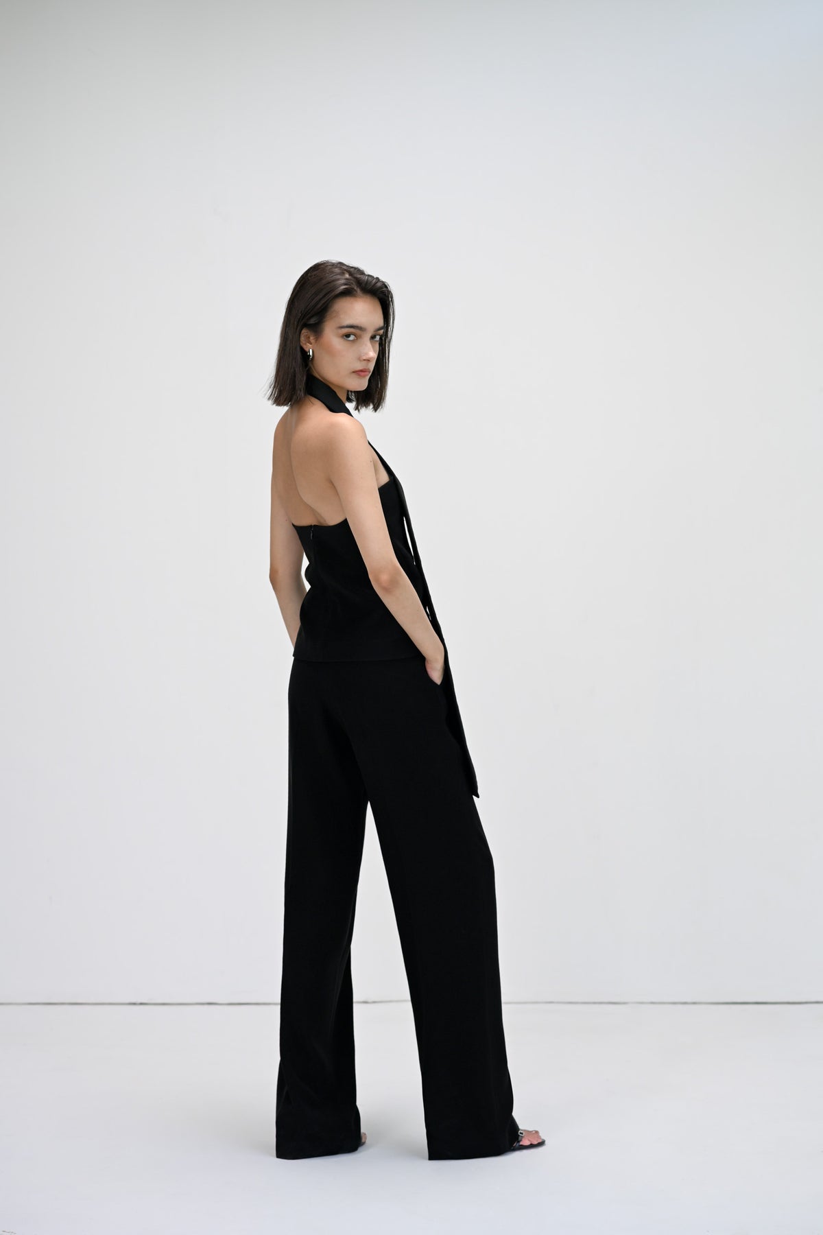 The Noir Straight Leg Pants