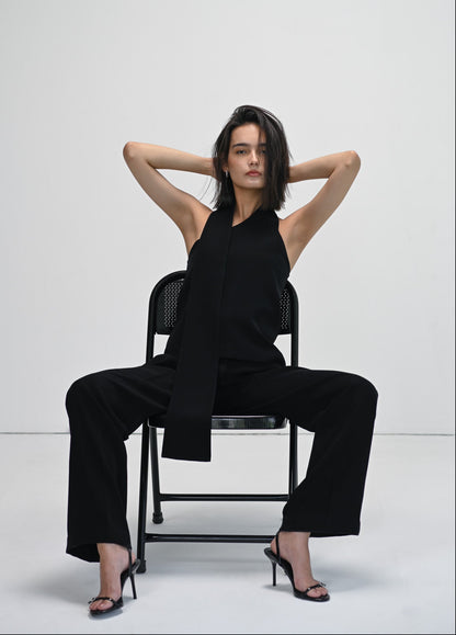 The Noir Straight Leg Pants