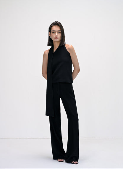 The Noir Straight Leg Pants