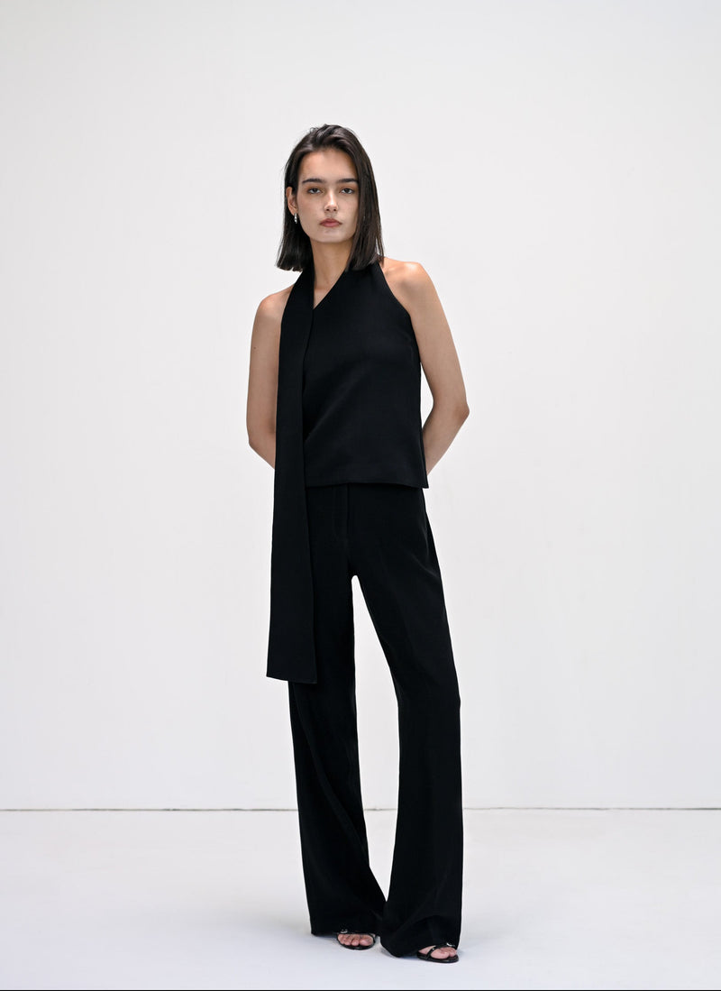The Noir Straight Leg Pants
