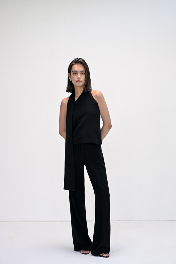 The Noir Straight Leg Pants